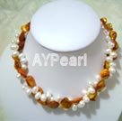 pearl Mother of pearl necklace