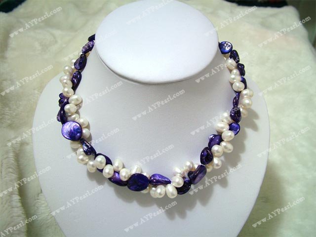 pearl shell necklace