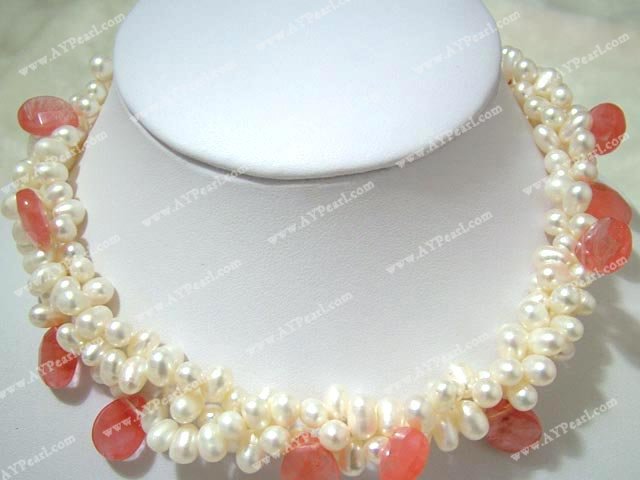 Pearl Crystal Necklace