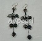 Wholesale Gemstone Earrings-Brazil agate earrings