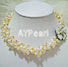 pearl citrine necklace