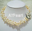 Wholesale pearl citrine necklace