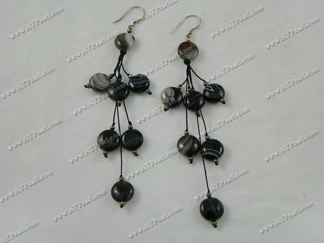 Brazil agate earrings