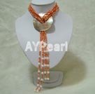 Wholesale shell pearl necklace