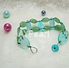 aventurine shell bracelet