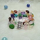 Wholesale Gemstone Bracelet-multicolor stone bracelet
