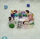 multicolor stone bracelet