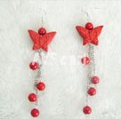 Wholesale earring-Cinnabar earrings