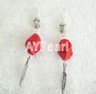 Wholesale earring-lacquer-carved earring