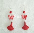 Wholesale earring-Cinnabar earrings