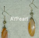 Wholesale Gemstone Earrings-Red carnelian earring