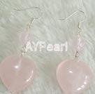 Wholesale Gemstone Earrings-Rose Quartz Earring