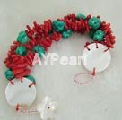 coral Turquoise bracelet