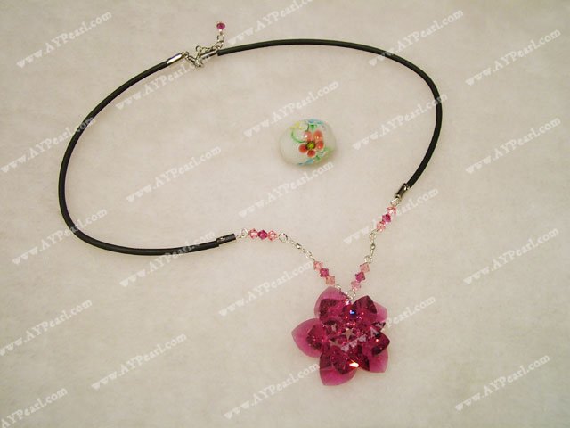 crystal necklace