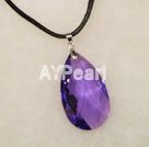 Wholesale Austrian Jewelry-crystal Flower necklace