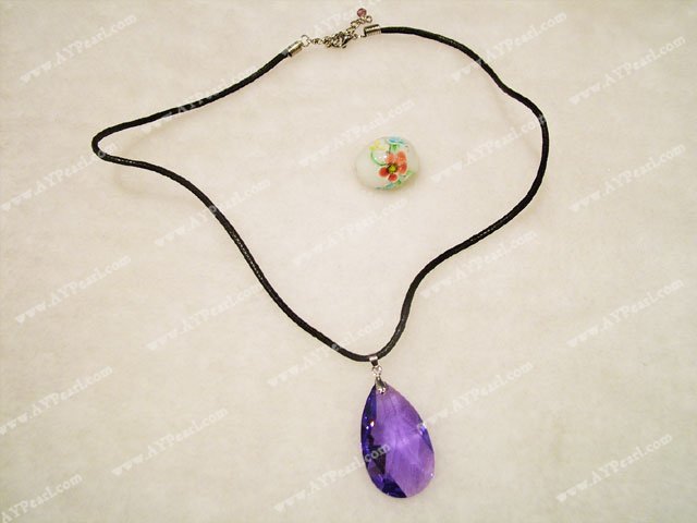 crystal Flower necklace