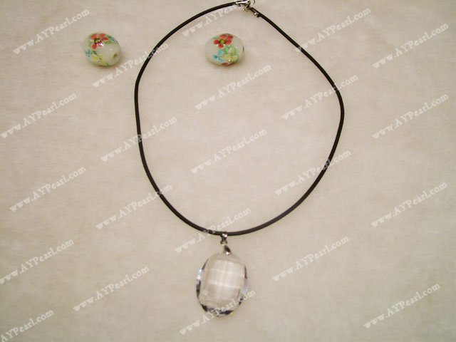 crystal necklace