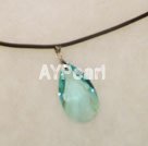 Wholesale Austrian Jewelry-crystal waterdrop pendant necklace