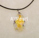 cristal waterdrop pandantiv colier