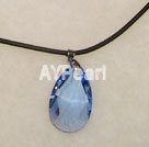 Wholesale Austrian Jewelry-crystal waterdrop pendant necklace