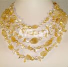 Wholesale citrine necklace