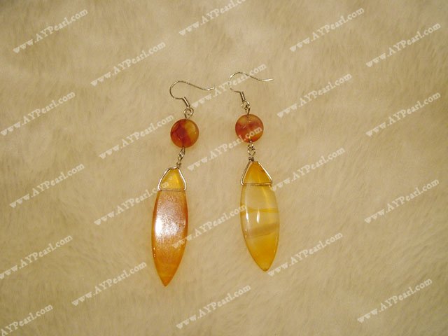 Agate Earring