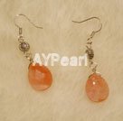 Wholesale earring-cherry quartz earring