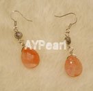 Wholesale Gemstone Earrings-cherry quartz earring
