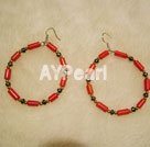 coral earring