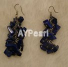 Wholesale earring-lapis lazuli earring