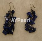 Wholesale Gemstone Earrings-lapis lazuli earring