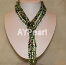 Wholesale indian agate pearl necklace