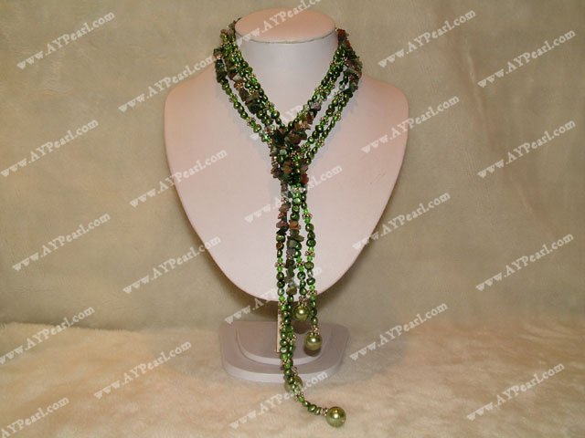 indian agate μαργαριτάρι κολιέ