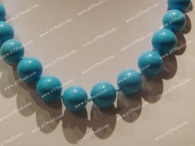 Turquoise Jewelry Wholesale-blue turquoise necklace