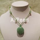 Wholesale aventurine jade necklace