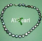 black pearl necklace