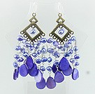 Wholesale pearl shell earrings