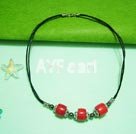 coral necklace