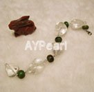 Wholesale Crystal Jewelry-white crystal Turquoise bracelet