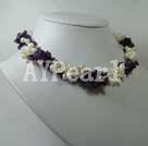 Amethyst collier de perles