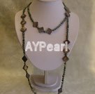 Wholesale pearl shell necklace