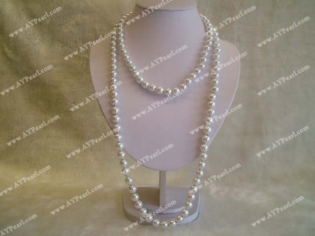 synthetic pearl necklace