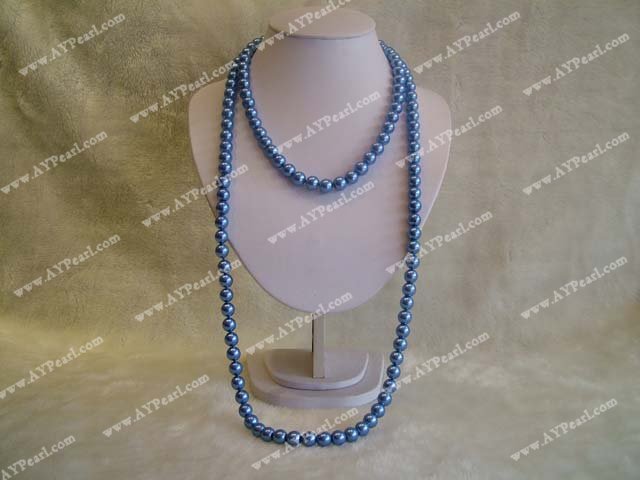 synthetic pearl necklace