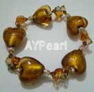 Wholesale Austrian Jewelry-crystal and coloured glaze bracelet