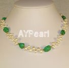 pearl and turquoise necklace