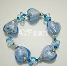 Wholesale crystal Coloured Glaze Bracelet