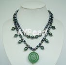 pearl jade necklace