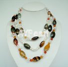 agate crystal necklace