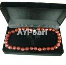 Mångfasetterade Red Agate halsband
