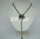 Wholesale Indian Agate Flower Necklace